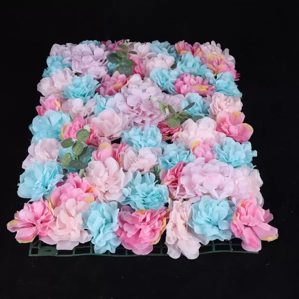 12Panneau Mural de Fleurs artificielles d'hortensia et de Rose, Faux Panneaux muraux de Fleurs artificielles 12Panneau Mural de Fleurs artificielles d'hortensia et de Rose, Faux Panneaux muraux de Fleurs artificielles