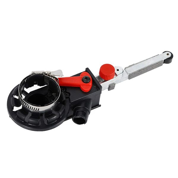 Tête d'adaptateur de Bande de Ponçage pour Ponceuse M10 Convertir une Ponceuse à Bande Facile à Contrôler Tête d'adaptateur de Bande de Ponçage pour Ponceuse M10 Convertir une Ponceuse à Bande Facile à Contrôler