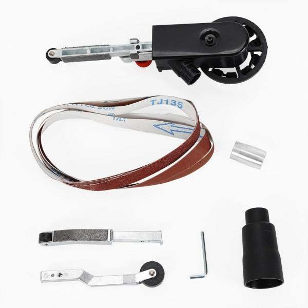 Tête d'adaptateur de Bande de Ponçage pour Ponceuse M10 Convertir une Ponceuse à Bande Facile à Contrôler Tête d'adaptateur de Bande de Ponçage pour Ponceuse M10 Convertir une Ponceuse à Bande Facile à Contrôler