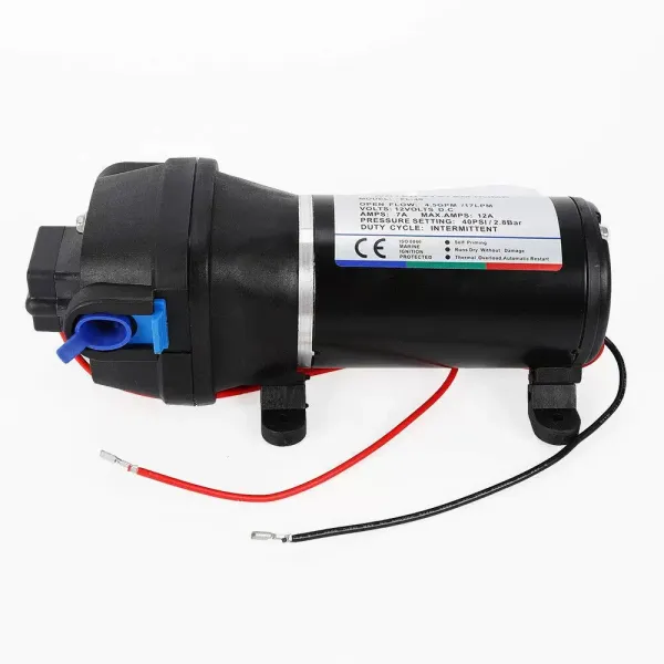 Pompe à eau comprimée - 12 V - 17 L/min - Pour transmission générale de l'eau - Pompe pulvérisateur - Petit système de pluie