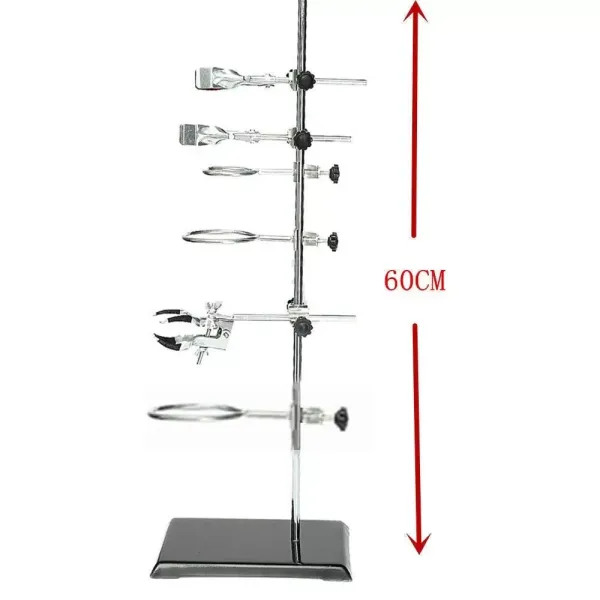 Support de laboratoire avec poignée en métal pour laboratoire 135 x 210 x 600 mm