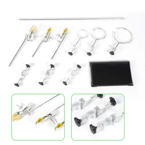 Support de laboratoire avec poignée en métal pour laboratoire 135 x 210 x 600 mm