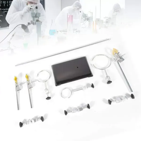 Support de laboratoire avec poignée en métal pour laboratoire 135 x 210 x 600 mm Support de laboratoire avec poignée en métal pour laboratoire 135 x 210 x 600 mm