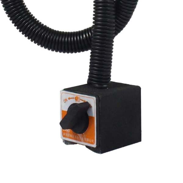 Lampe de travail avec pied magnétique, 6 W LED magnétique, lampe flexible et étanche, bras de cygne