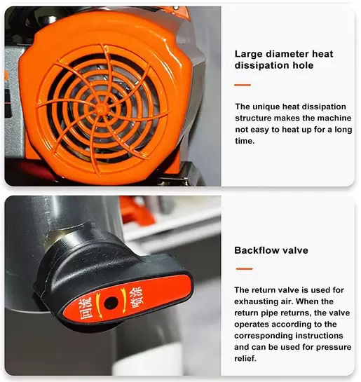 3,5 l/min 1200 W - Elektronische drukregelaar - Verfspuitpistool