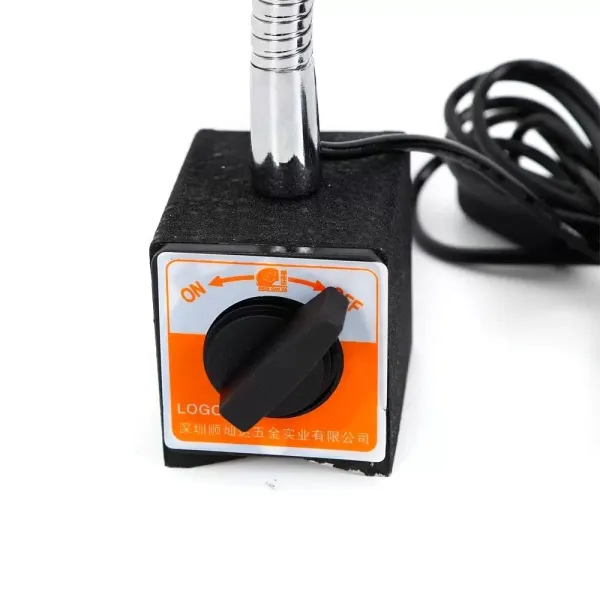 Lampe de Machine avec Base Magnétique, 5W Lampe de Tour à LED Magnétique Lampe de Bras Étanche Flexible COB Lampe deTravail à Col de Cygne