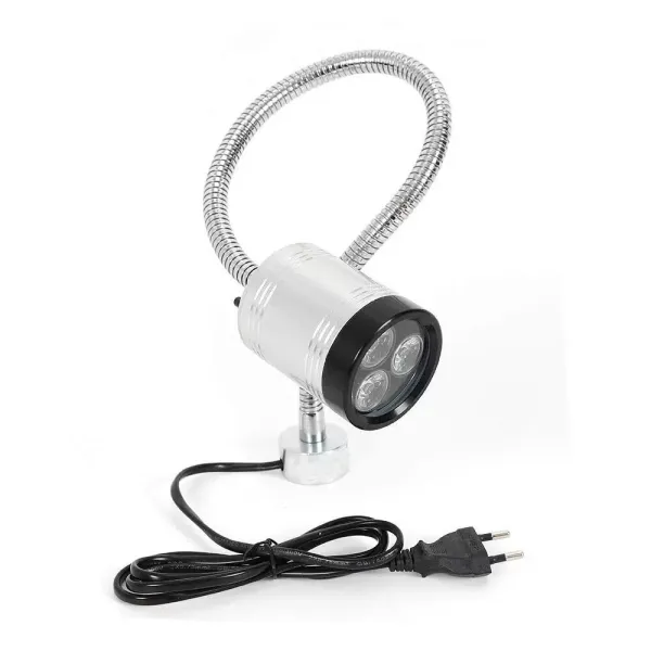 Lumière de col de cygne Avec base ronde magnétique de lumière de travail de lampe de 6W LED pour Machine-outil CNC