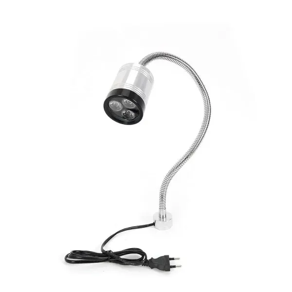 Lumière de col de cygne Avec base ronde magnétique de lumière de travail de lampe de 6W LED pour Machine-outil CNC