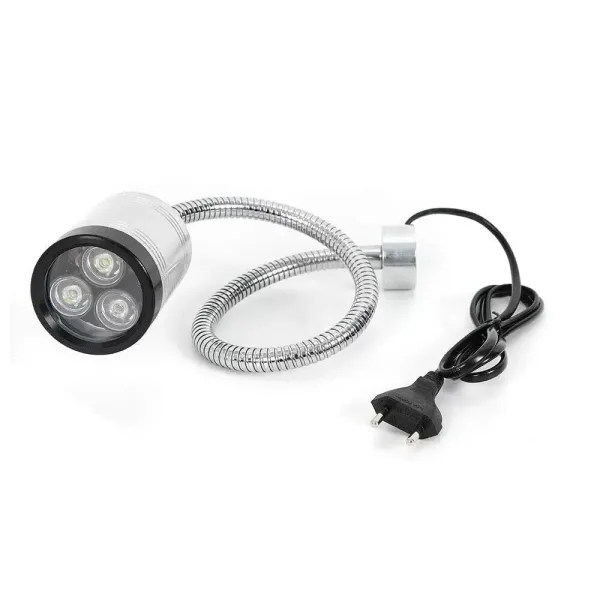 Lumière de col de cygne Avec base ronde magnétique de lumière de travail de lampe de 6W LED pour Machine-outil CNC