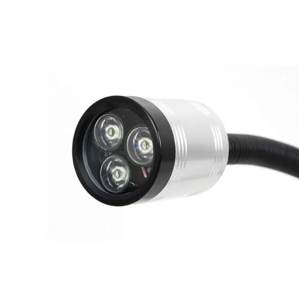 Lampe de machine avec pied magnétique fixe, lampe à économie d'énergie pour l'artisanat CNC établi éclairage de machine (pied magnétique changeable)