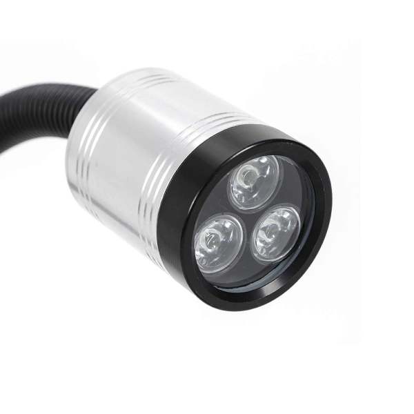 Lampe de machine avec pied fest fixe, lampe à économie d'énergie pour bricolage, établi CNC, éclairage de machine (base fixe)