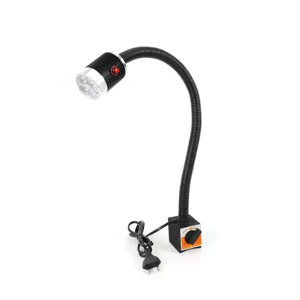 5W 500mm Tour CNC Lampe de travail à LED Fixe/Magnétique Lampe de base Lumière