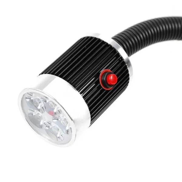 5W 500mm Tour CNC Lampe de travail à LED Fixe/Magnétique Lampe de base Lumière