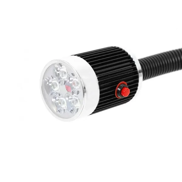 5W 500mm Tour CNC Lampe de travail à LED Fixe/Magnétique Lampe de base Lumière