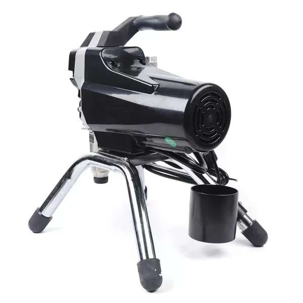 Pulvérisateur de peinture sans air 2200 W 3000 PSI - Haute pression - Pour l'intérieur et l'extérieur - Noir