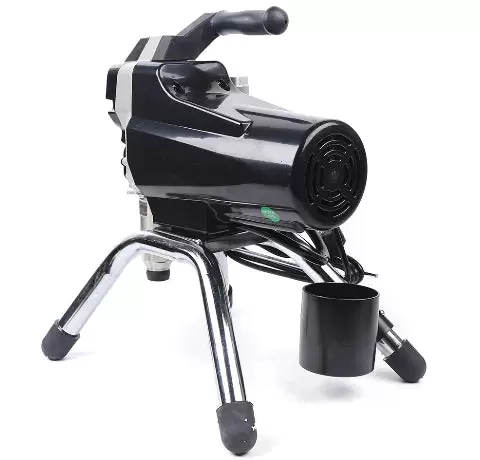 Pulvérisateur de peinture sans air 2200 W 3000 PSI - Haute pression - Pour l'intérieur et l'extérieur - Noir