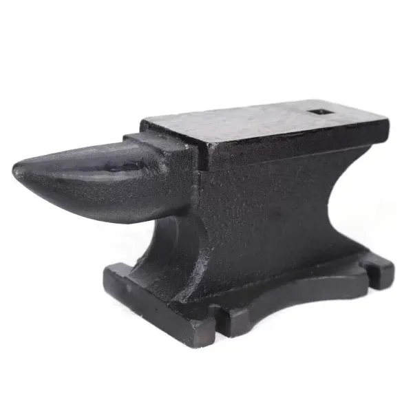 Enclume en fonte avec corne 5 kg, 11 kg, 25 kg pour forgeron, orfèvrerie, bricolage, enclume, forge robuste, atelier