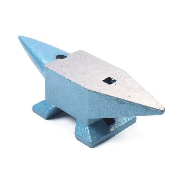 Enclume forgé 5 kg en acier massif forgé incassable pour forge (5 kg) Enclume forgé 5 kg en acier massif forgé incassable pour forge (5 kg)
