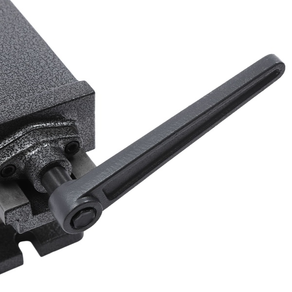 Étau de 100 mm - Haute précision - Inclinable à 90° - Socle rotatif - Étau de table