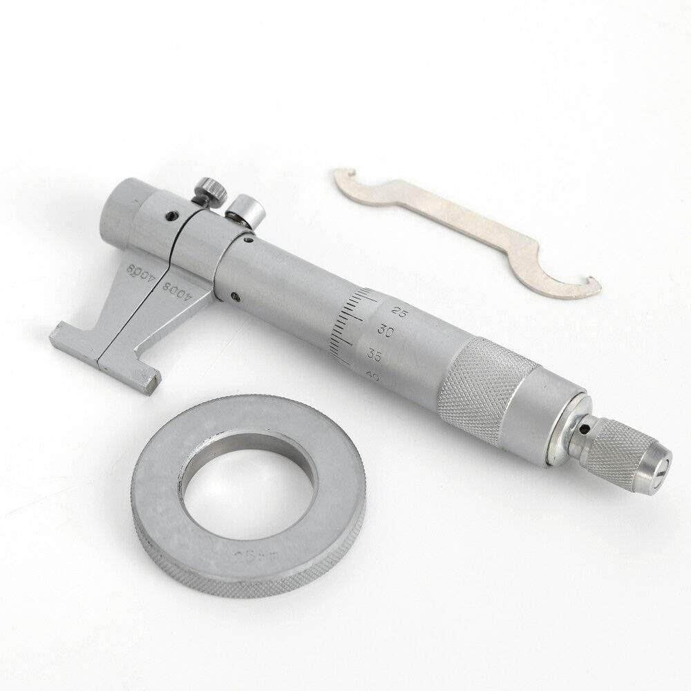 Micromètre interne 25-50mm, dispositif de mesure interne, micromètre numérique, vis, rotation à 180 °