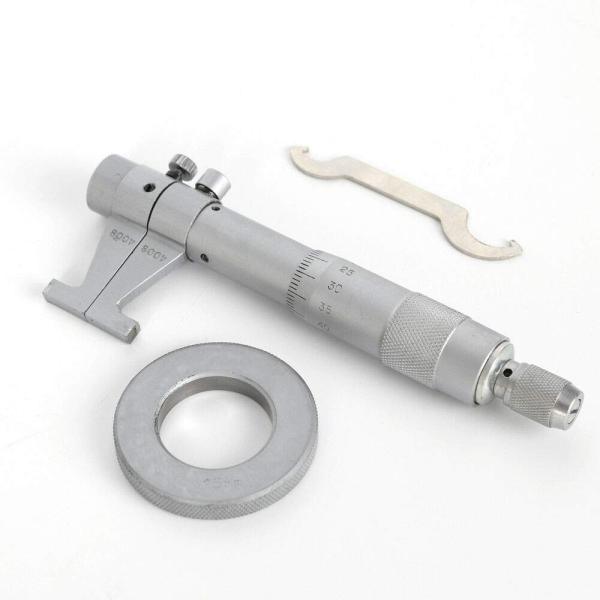 Micromètre interne 25-50mm, dispositif de mesure interne, micromètre numérique, vis, rotation à 180 °