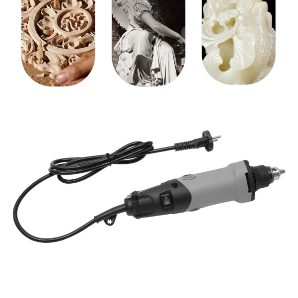 Ponceuse électrique 220 V 6 fraises variables 400 W 28 000 tr/min pour poncer soi-même et découper (0,6-6,5 mm)