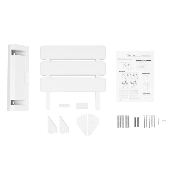 Siège de douche pliable jusqu'à 130 kg - Siège de douche pliable pour montage mural