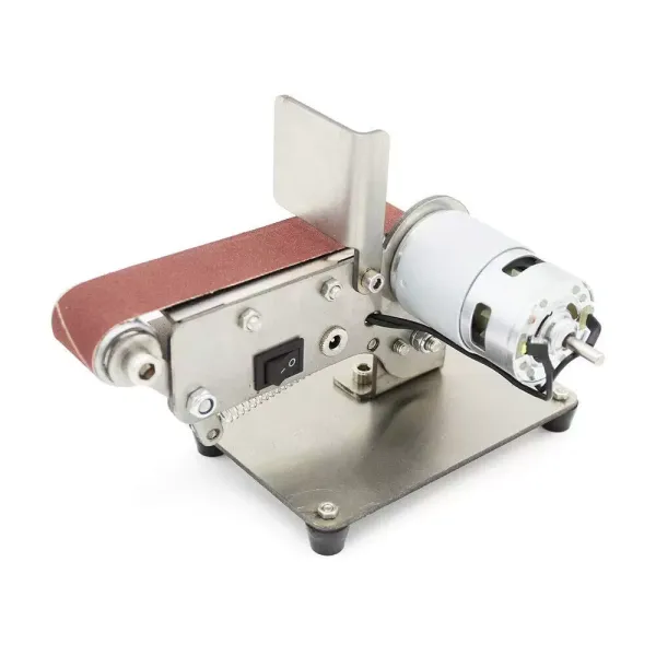 Mini Grinder Ponceuse à bande électrique DIY Polisseuse de bord 30 mm 24 V 9000 tr/min