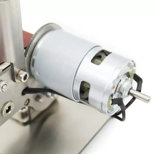 Mini Grinder Ponceuse à bande électrique DIY Polisseuse de bord 30 mm 24 V 9000 tr/min