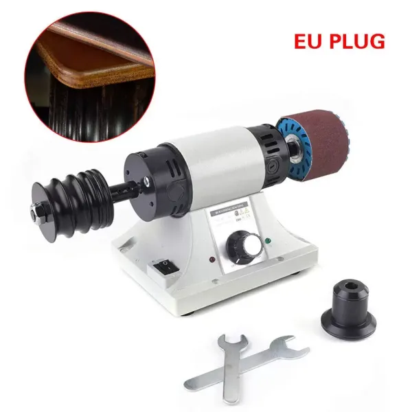 Polisseuse pour cuir 220 V - Ponceuse électrique pour tous les cuirs végétaux - 350 W - 0-8000 tr/min.