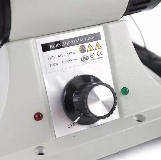 Polisseuse pour cuir 220 V - Ponceuse électrique pour tous les cuirs végétaux - 350 W - 0-8000 tr/min.