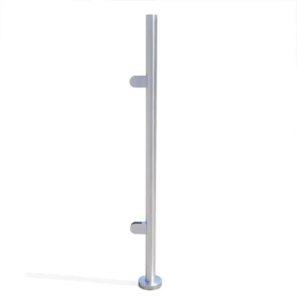 Poteau de balustrade en acier inoxydable 304 - 110 cm