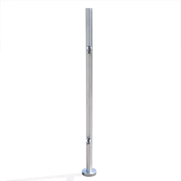 Poteau de balustrade en acier inoxydable 304 - 110 cm