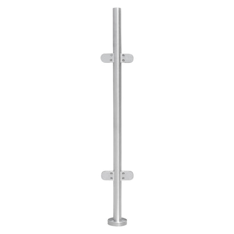 Poteau de balustrade en acier inoxydable 316