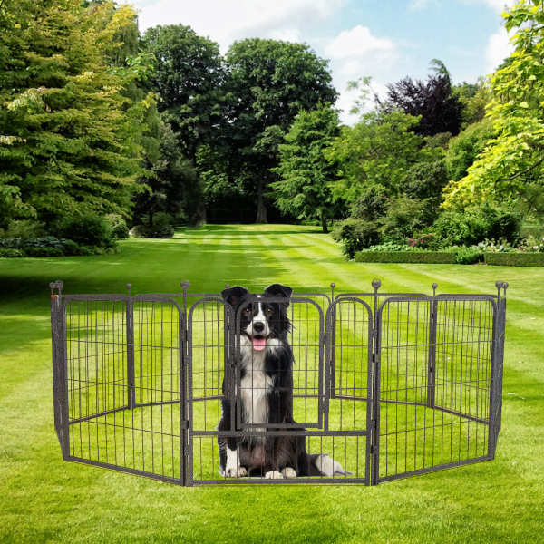 Aire de Jeux extérieure Aire de Jeux extérieure Puppy Fence 60 x 60 cm (Paquet de 10) - Lot de 10 parcs pour chiots