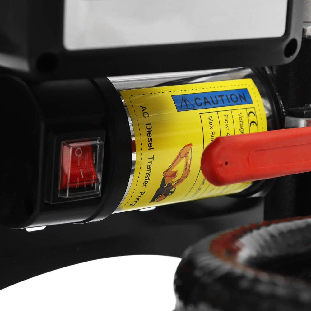 Pompe diesel 375 W - Pompe d'aspiration pour station-service + pistolet de distribution automatique
