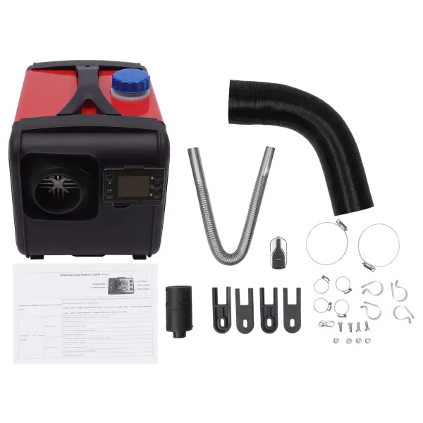 Chauffage de stationnement diesel 12 V 5 kW - Pour camion, bateau, remorque, camping-car, caravane, camping-car, caravane