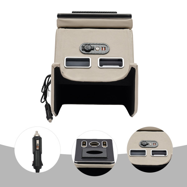 Boîte d'accoudoir beige pour Mercedes Benz Classe V V220 V250 V260 2014-2022, beige Boîte d'accoudoir beige pour Mercedes Benz Classe V V220 V250 V260 2014-2022, beige