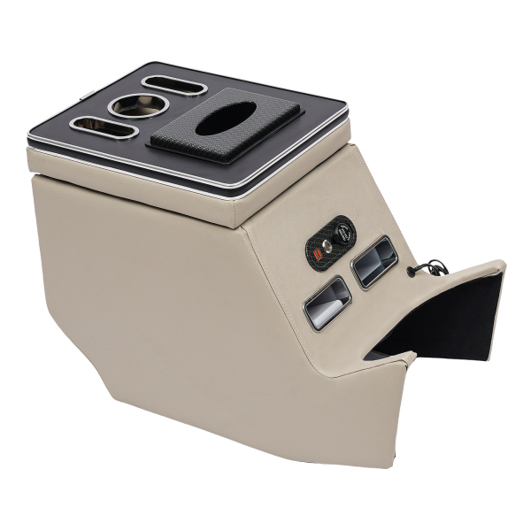 Boîte d'accoudoir beige pour Mercedes Benz Classe V V220 V250 V260 2014-2022, beige