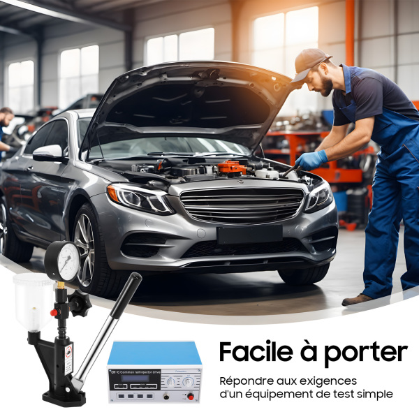 Outil de Test des Injecteurs Diesel Common Rail Multifonctionnels CR-C et S60H