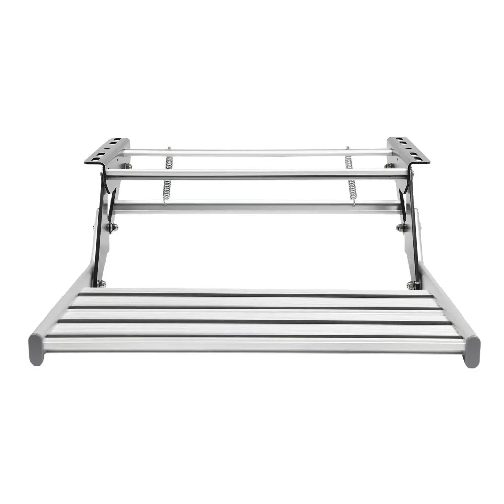 Marchepied manuel en alliage d'aluminium pour camping-car et caravane