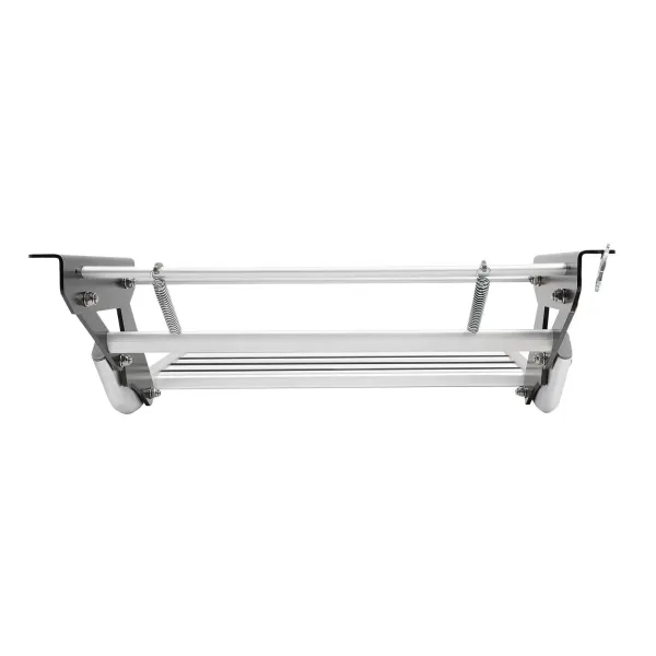 Marchepied manuel en alliage d'aluminium pour camping-car et caravane