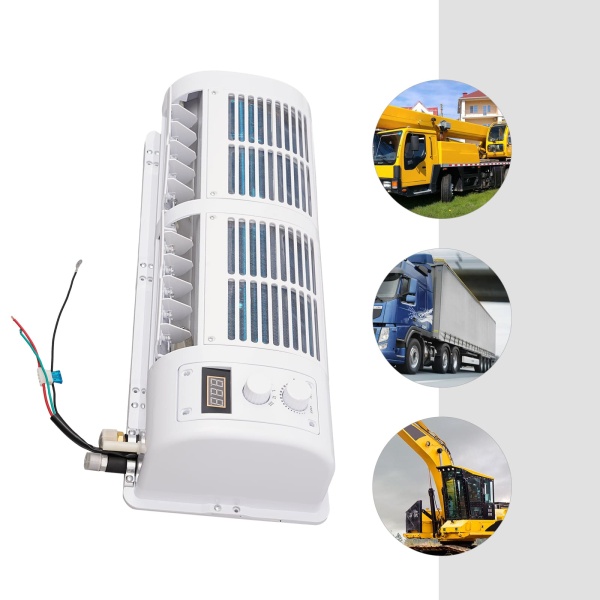 Mini Climatiseur de voiture 12 V - Ventilateur à eau évaporée pour voiture, camping-car, avireur, voyageurs, travailleurs de transport