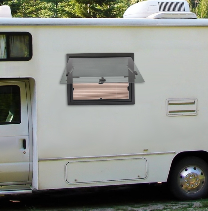 Push Out Rv 600x450mm RV Caravan Camper Van Push Out Window, RV Window, RV Push Out ...