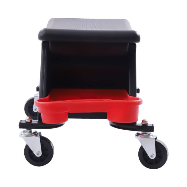 Siège de détail, tabouret mécanique avec roues, siège ou chaise mobile Rolling Creeper, outils organisateur plateaux de rangement