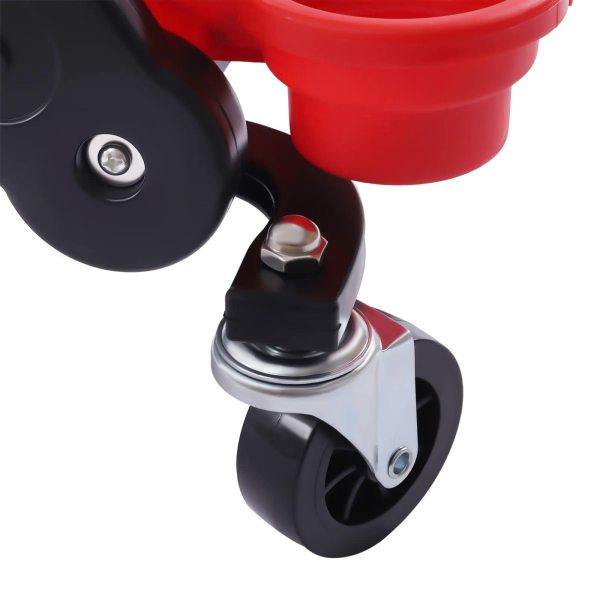 Siège de détail, tabouret mécanique avec roues, siège ou chaise mobile Rolling Creeper, outils organisateur plateaux de rangement