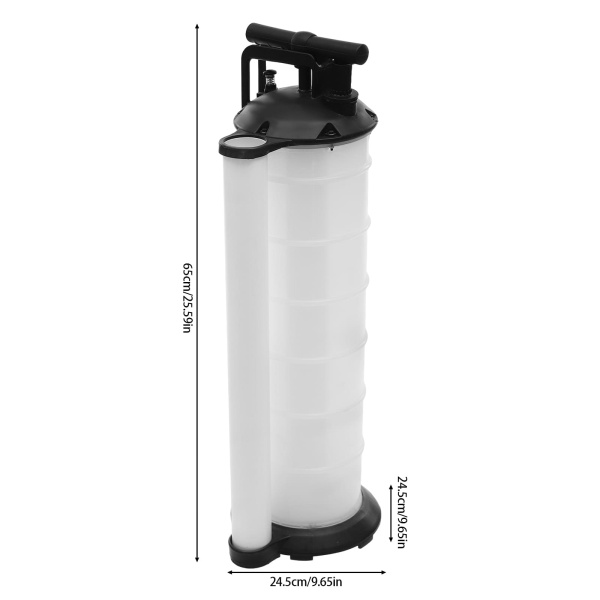 Extracteur d'huile moteur 7L, pompe à huile manuelle, pour le liquide de frein, le liquide de refroidissement de la transmission