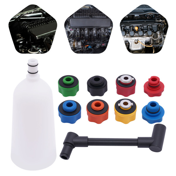 10pc Engine Oil Filler Funnel and Adapter Set, Une aide précieuse pour l'ajout d'huile