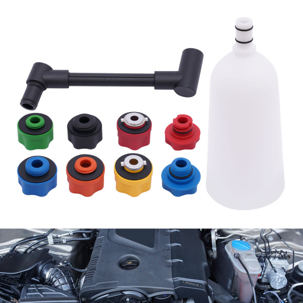 10pc Engine Oil Filler Funnel and Adapter Set, Une aide précieuse pour l'ajout d'huile