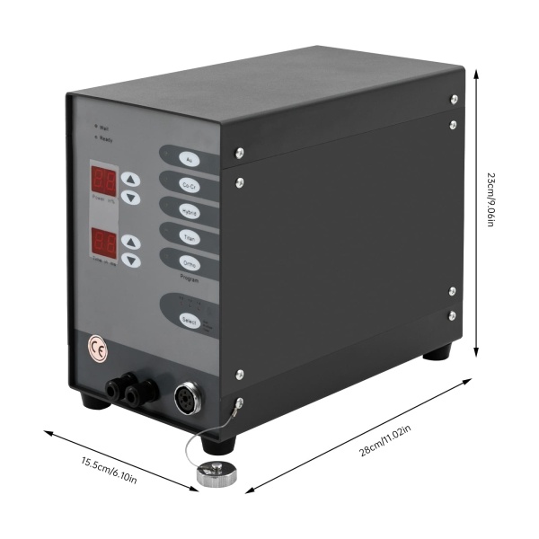 Machine de soudage par points automatique à commande numérique par ordinateur, machine de soudage à l'arc à l'argon pulsé 300W